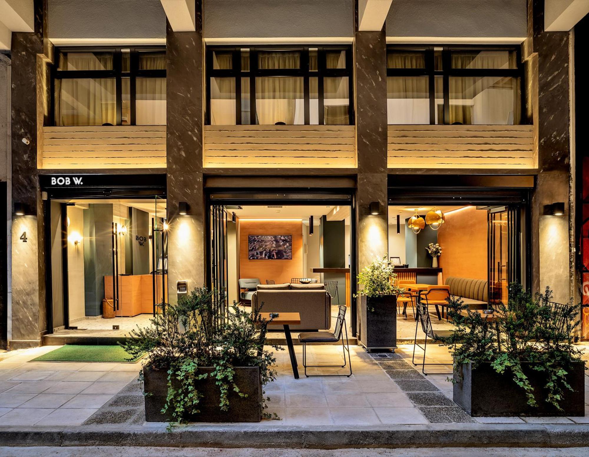 Bob W Akadimia Athens Hotell Exteriör bild